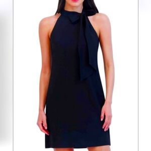 Vince Camuto Black Halter Mini Dress